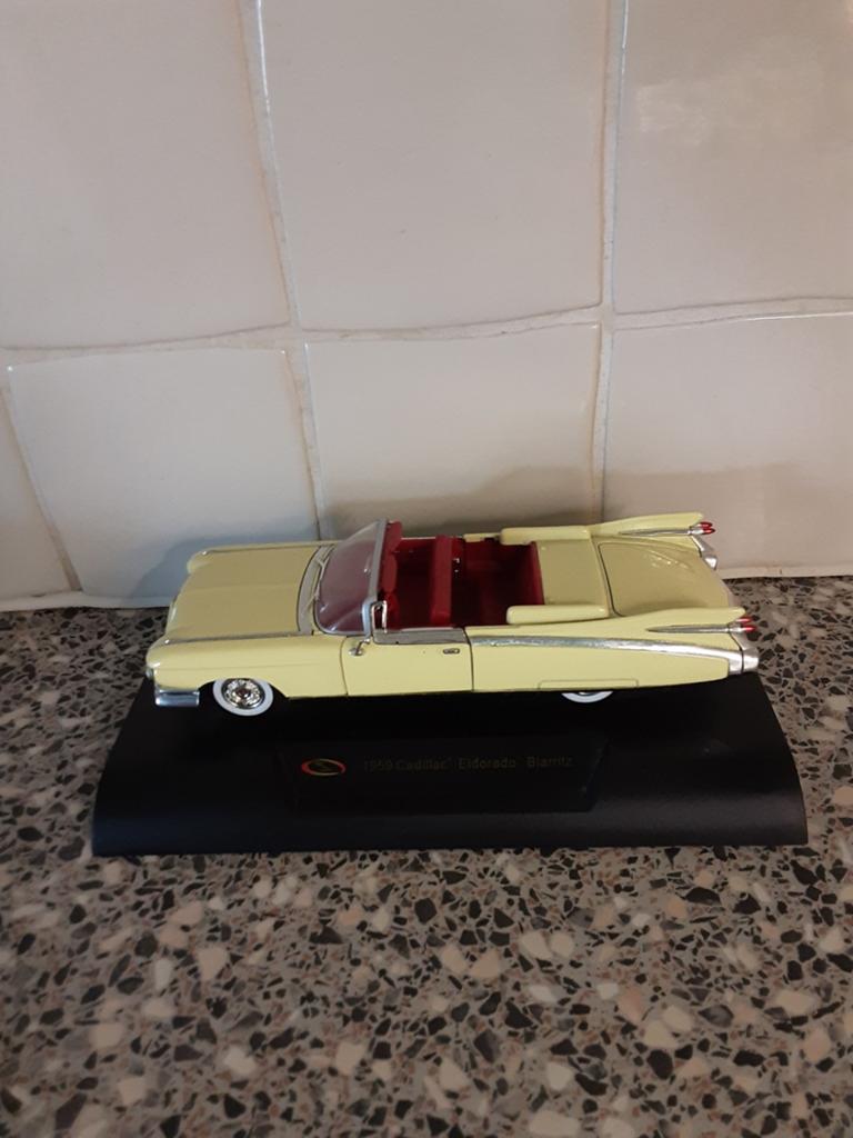Modelauto 1959. Cadillac Eldorado  Biarritz  zgan., Ophalen of Verzenden, Zo goed als nieuw, Auto