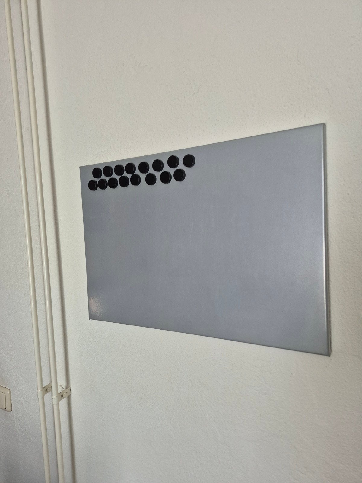 Magneetbord - Grijs, Ophalen, Gebruikt, Magneetbord