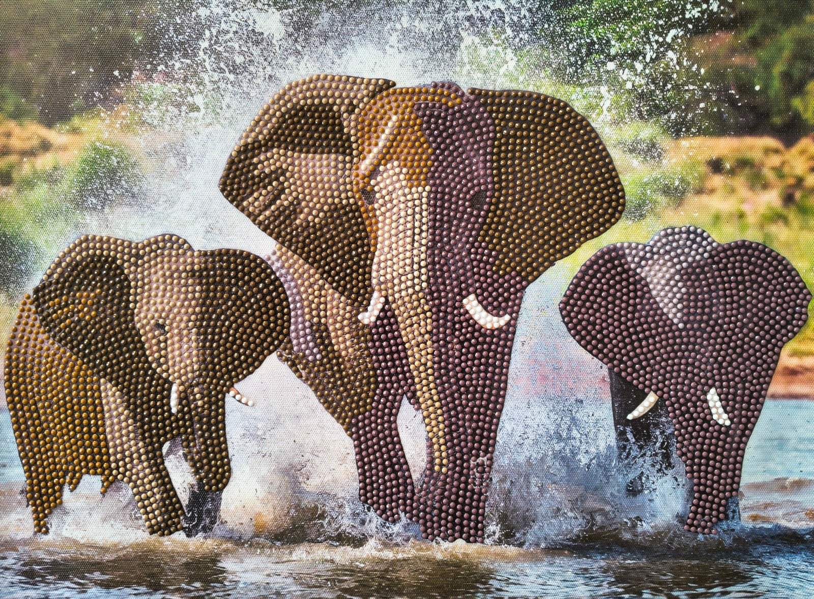 Diamond painting dieren, Hobby en Vrije tijd, Knutselen, Verzenden, Nieuw, Dieren, Knutselwerk
