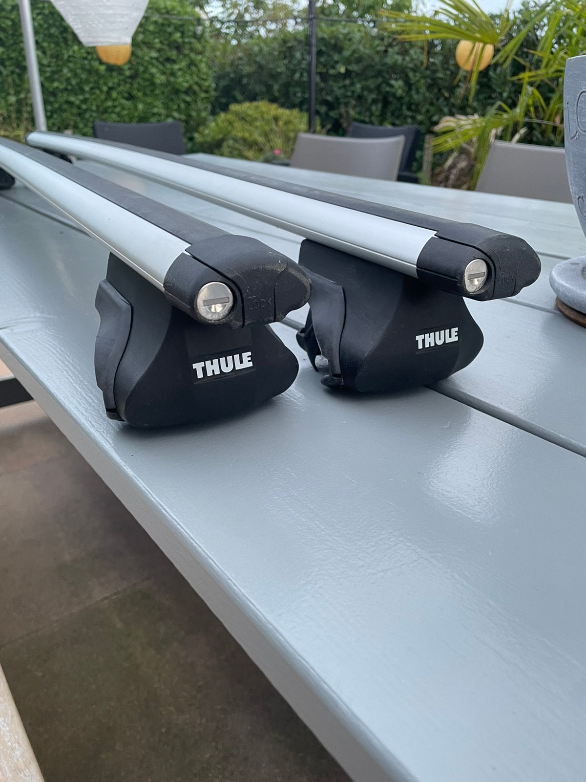 Thule Smartrack universele dakdragers 120 cm open dakrails!, Ophalen of Verzenden, Gebruikt