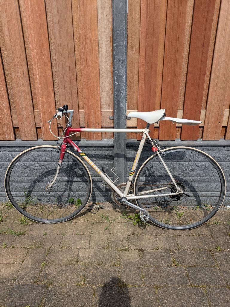 Vintage Gazelle racefiets - Rijklaar met gebruikssporen, Fietsen en Brommers, Fietsen | Racefietsen, Ophalen, Gebruikt, Gazelle