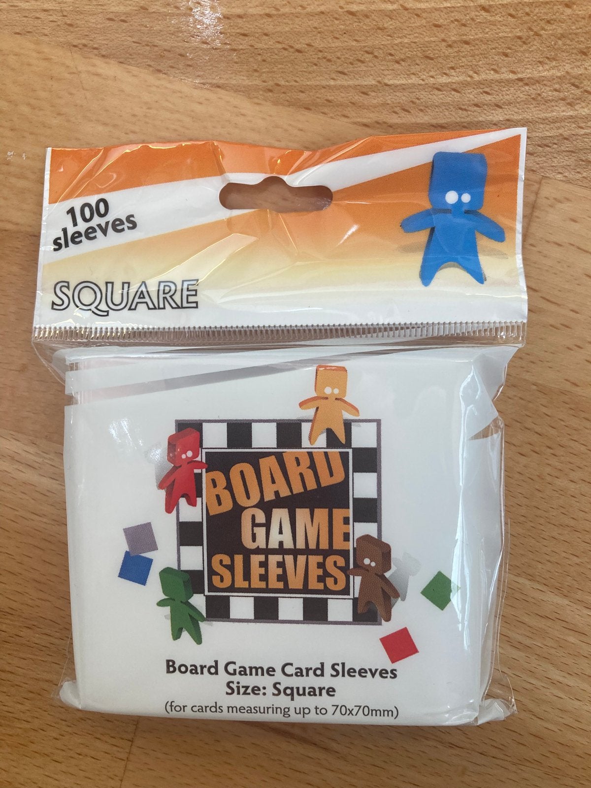 100 beschermhoesjes voor bordspelkaartjes, Ophalen of Verzenden, Nieuw