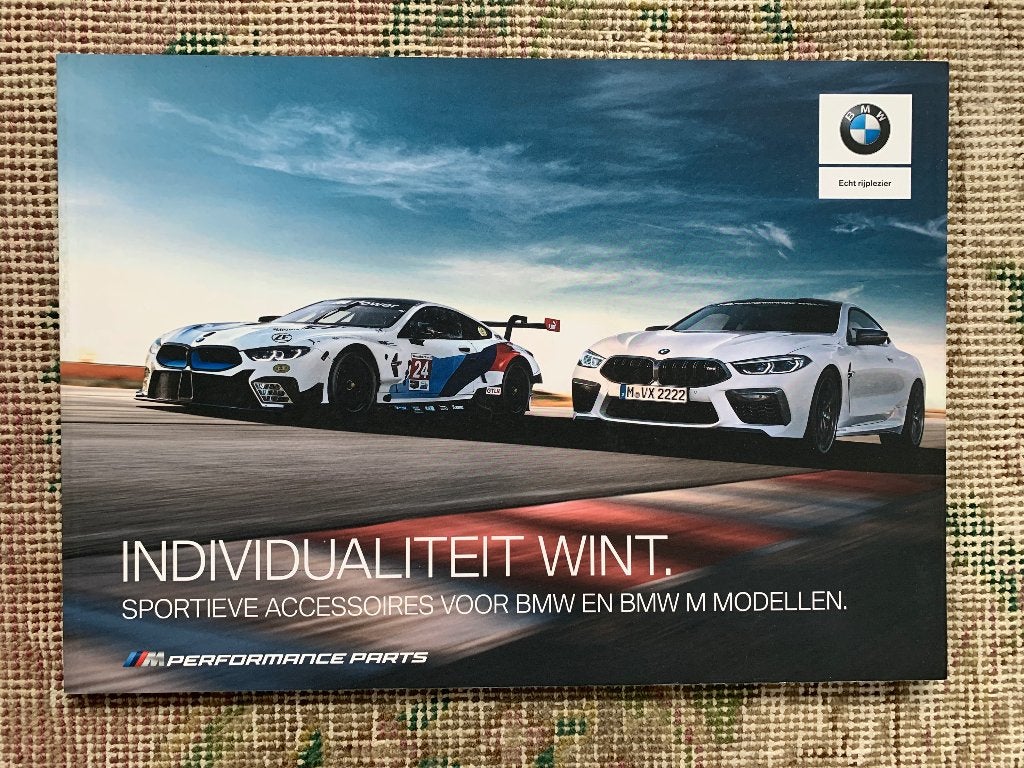 Nederlandse brochure BMW performance programma 2019 nieuw!, Nieuw, Ophalen of Verzenden, BMW, BMW