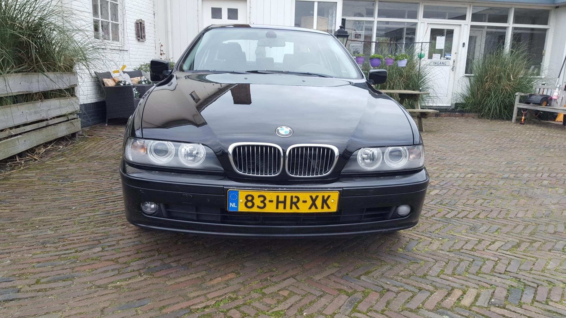 BMW 5-serie 520i Automaat , Zeer mooie en goede youngtimer ., Auto's, Achterwielaandrijving, Gebruikt, Met garantie (alle), Zwart