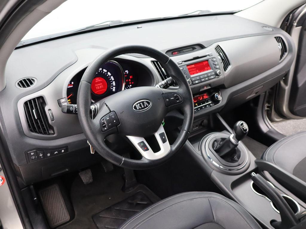Kia Sportage 1.6 GDI X-ecutive Plus Pack Trekhaak | Clima |, 135 pk, 4 cilinders, Leder en Stof, Origineel Nederlands