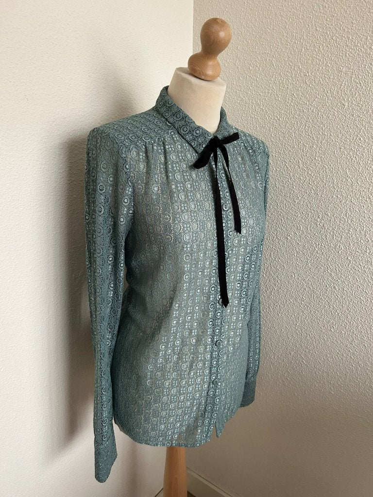 King Louie maat 40 prachtige kanten top blouse 2974, Kleding | Dames, Maat 38/40 (M), Ophalen of Verzenden, Zo goed als nieuw