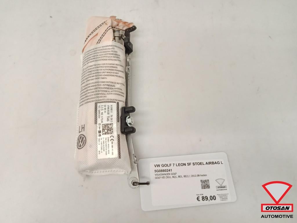 VW Golf 7 Seat Leon 5F Stoel Airbag Links 5G0880241, Auto-onderdelen, Gebruikt, Volkswagen, Volkswagen AG, Berliner Ring 2
38440  Wolfsburg, DE