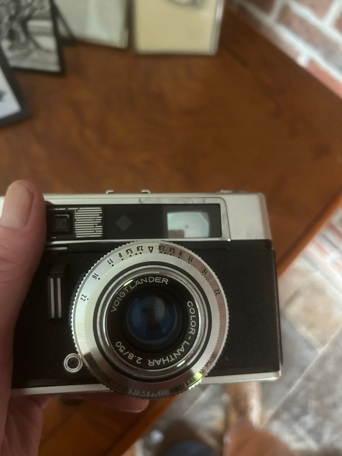 Voigtländer Vito CSR analoge camera met accessoires, Audio, Tv en Foto, Ophalen of Verzenden, Gebruikt, Compact, Overige Merken