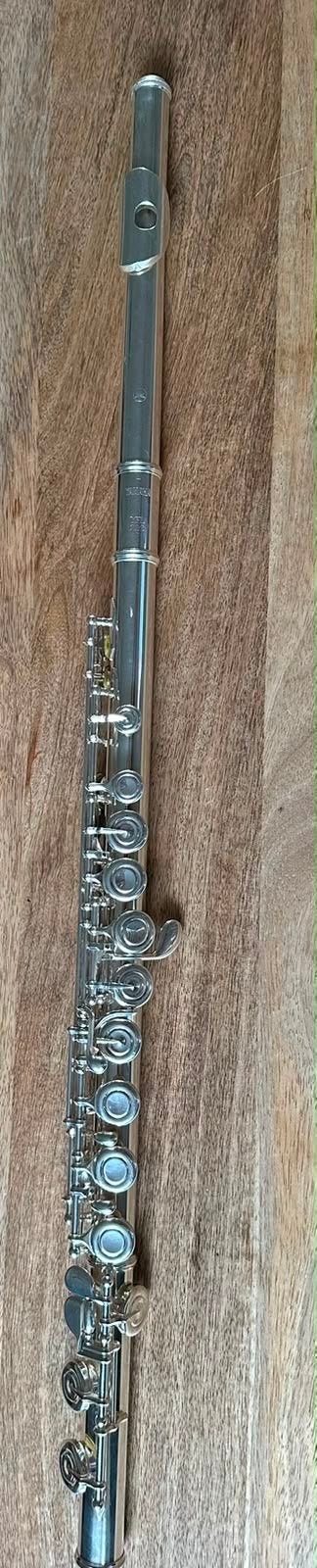 Yamaha Dwarsfluit YFL-212 met koffer en draagtas, Ophalen of Verzenden, Gebruikt, Dwarsfluit, Met koffer of tas