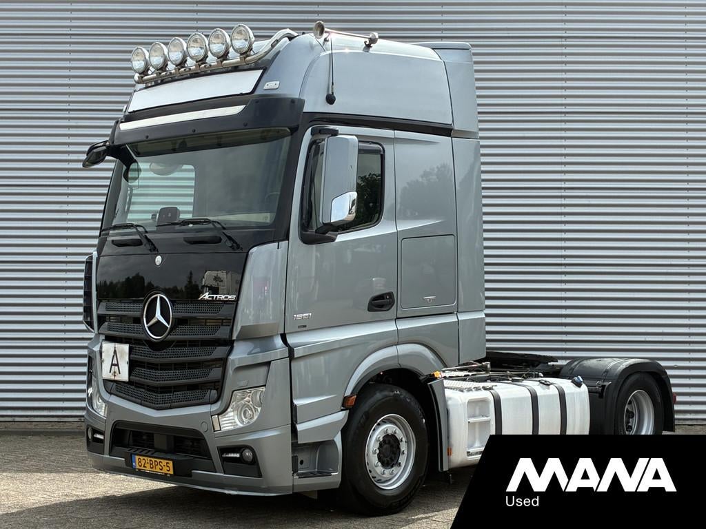 Mercedes-Benz ACTROS 1851LL 510PK GIGA Space Retarder Hydrau, Auto's, Vrachtwagens, Automaat, Achterwielaandrijving, 510 pk, Bedrijf