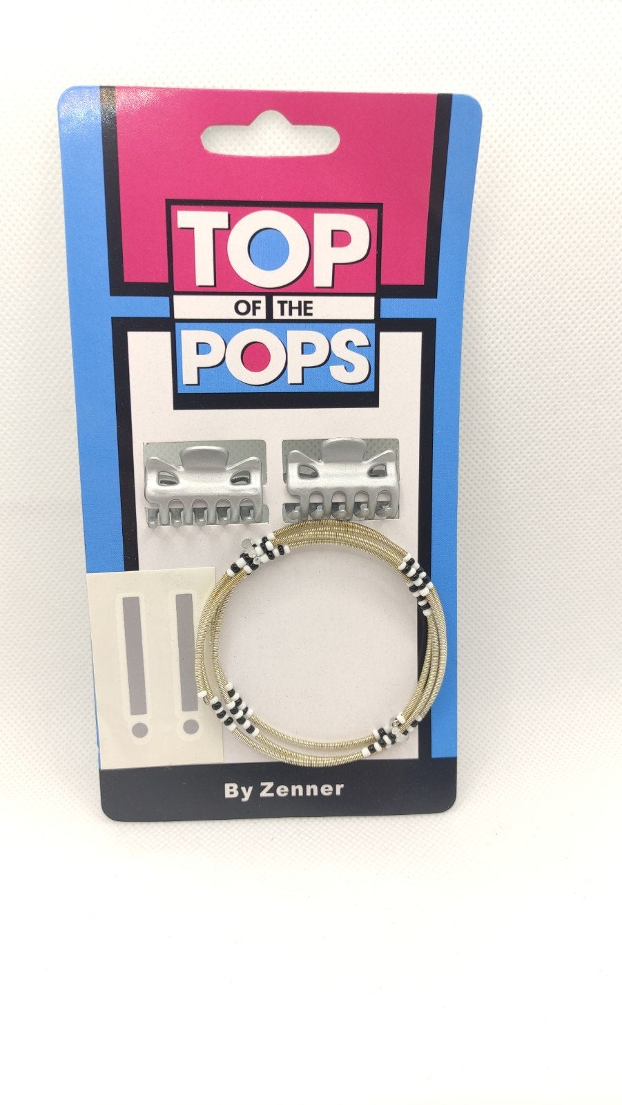 Top of the pops haarfrutsels en armband zilver - nieuw, Ophalen of Verzenden, Nieuw, Armband