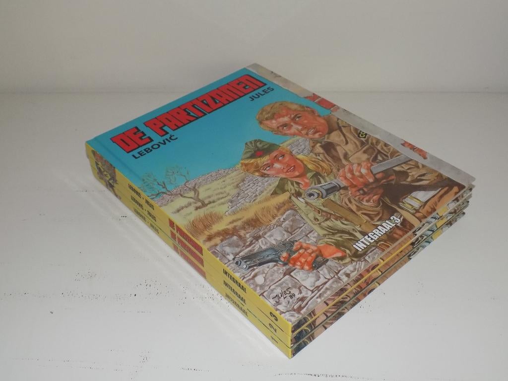 De Partizanen ~ Complete Integrale serie hardcovers 1 t/m 3, Complete serie of reeks, Ophalen of Verzenden, Zo goed als nieuw