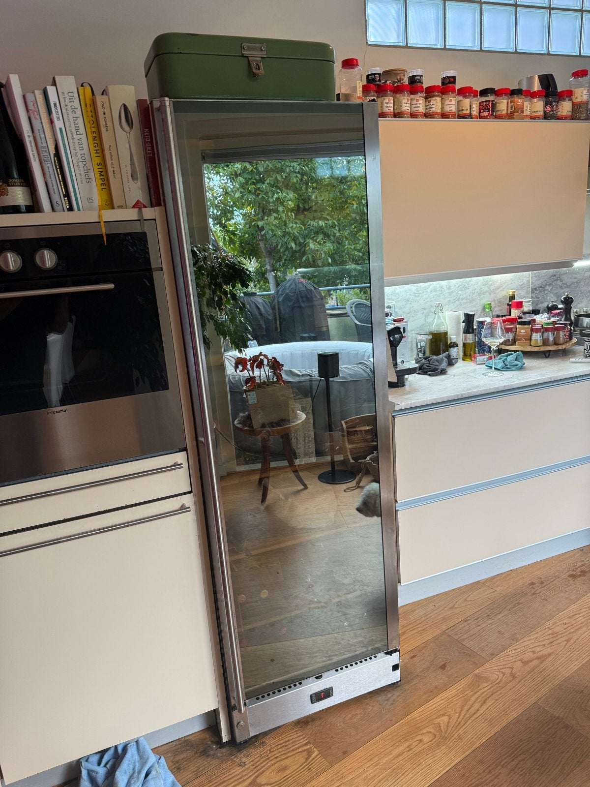 Smeg SCV115-1 Wijnkoelkast - 5 jaar oud, Ophalen, 200 liter of meer, 60 cm of meer, 160 cm of meer