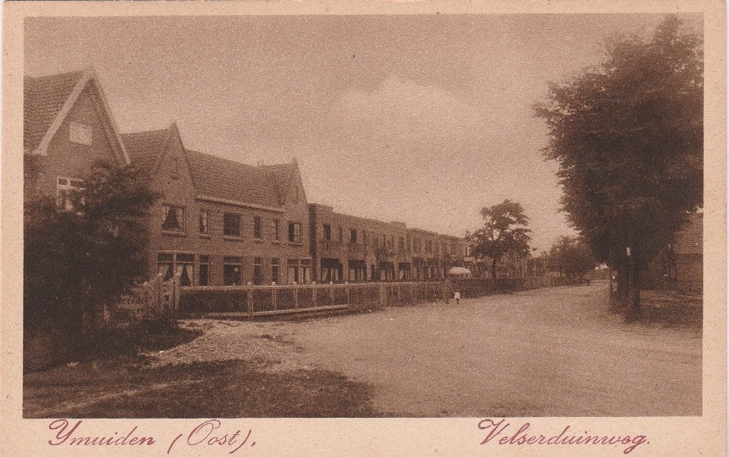 ijmuiden- velser duinweg, Ophalen of Verzenden, Noord-Holland