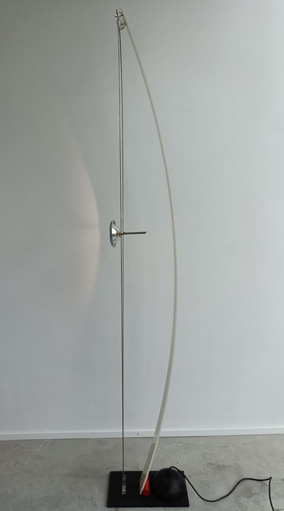 Teca vloerlamp, Ophalen, Overige materialen, Zo goed als nieuw, 150 tot 200 cm
