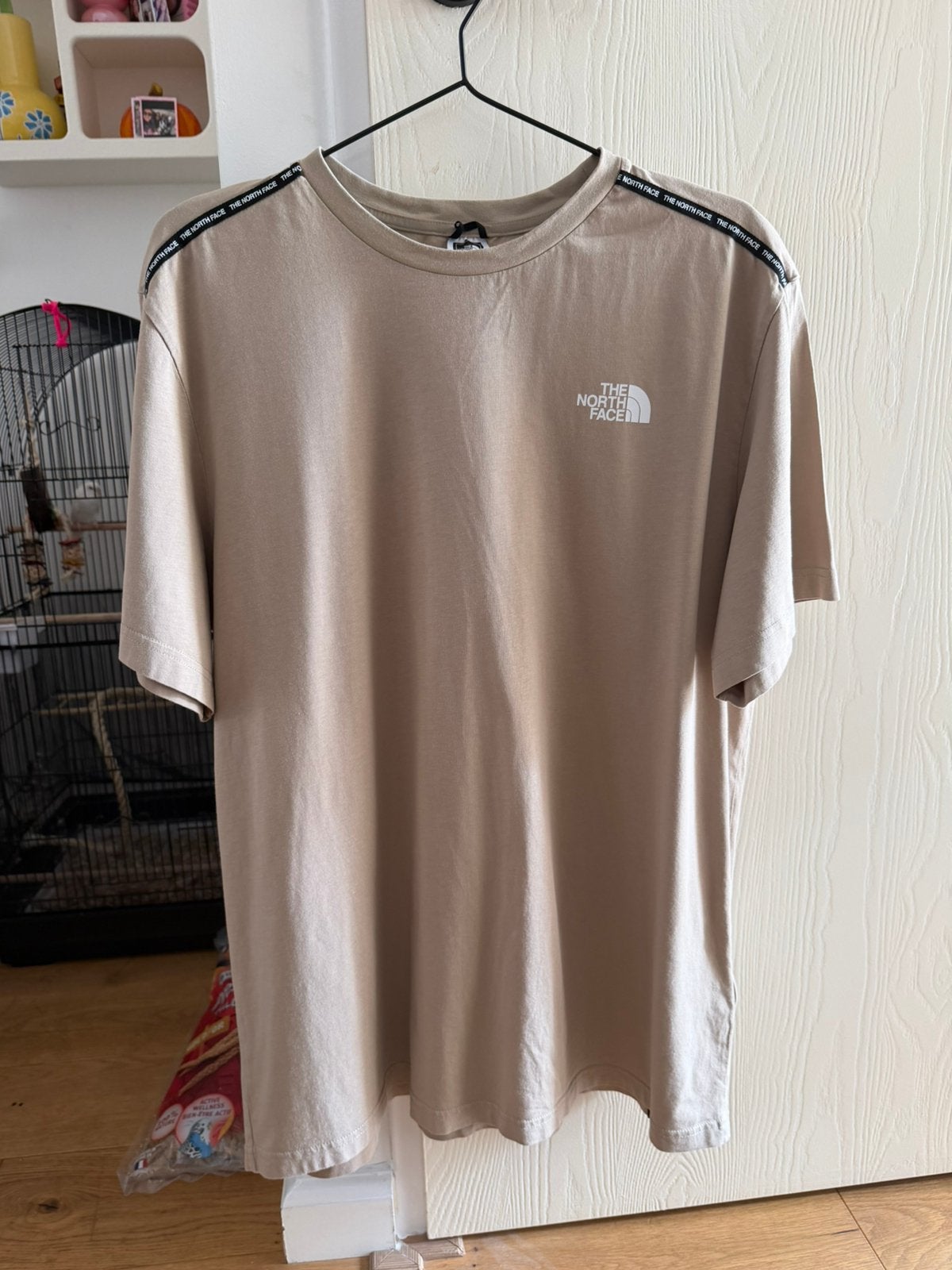 T-Shirt The Northr face maat XL, Kleding | Heren, Ophalen of Verzenden, Zo goed als nieuw, Maat 56/58 (XL), Beige
