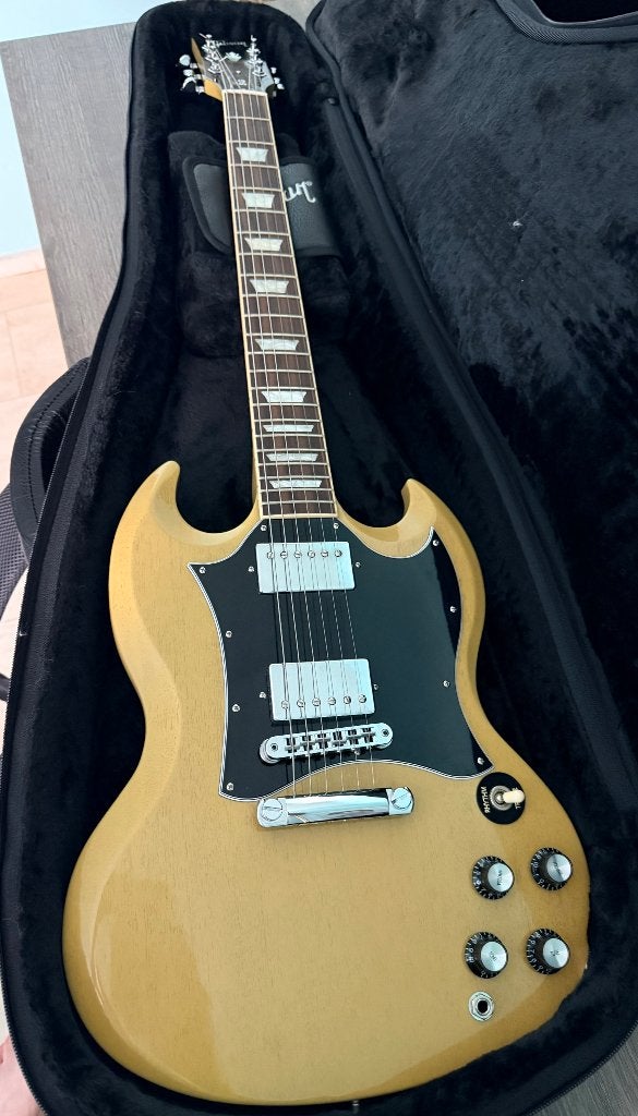 Gibson SG TV Yellow, Ophalen, Zo goed als nieuw, Solid body, Gibson