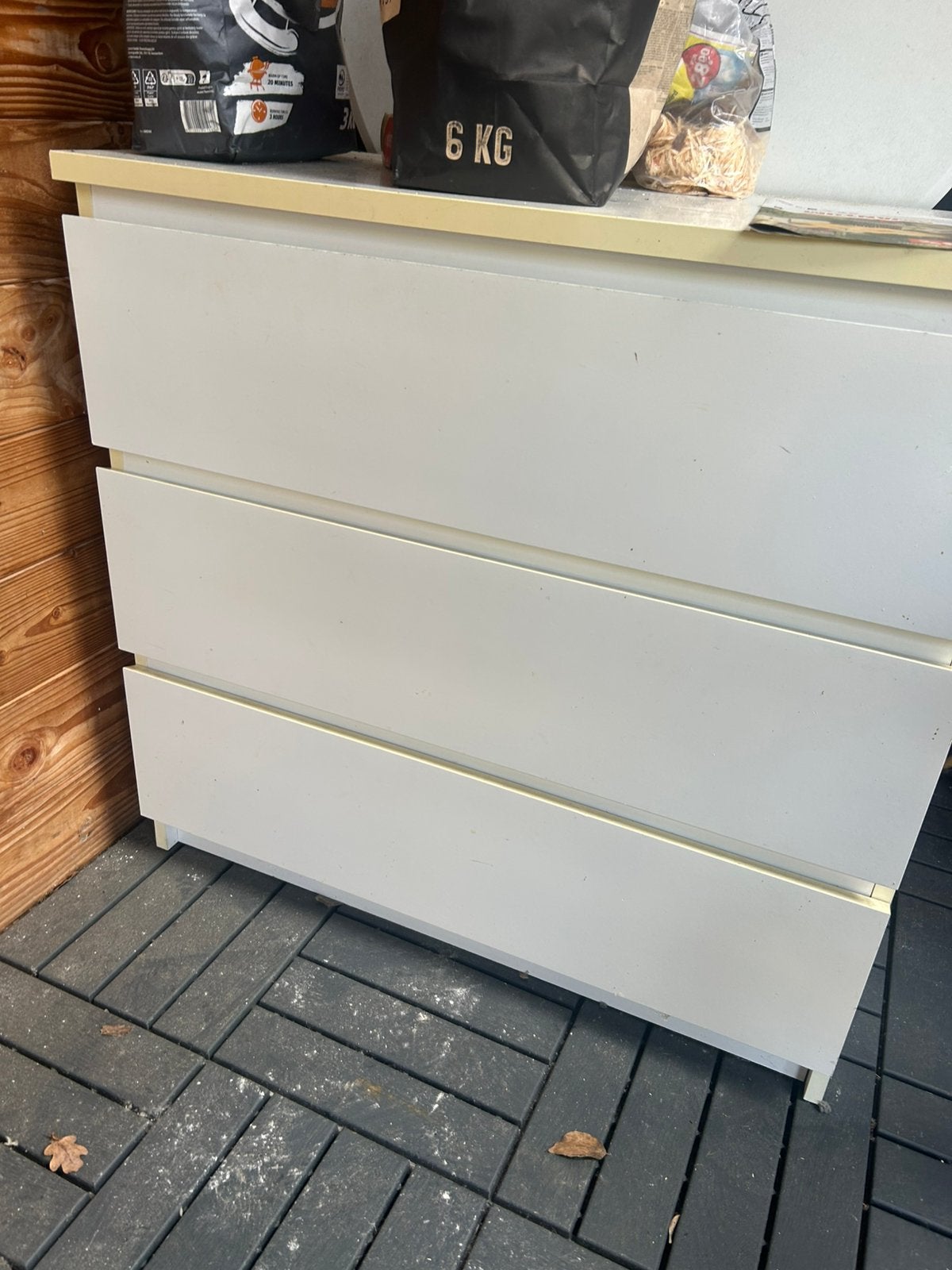 Malm ladenkast, Huis en Inrichting, Ophalen, Gebruikt, 50 tot 100 cm, 3 of 4 laden