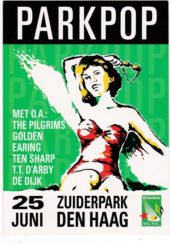 Den Haag - Zuiderpark - PARKPOP- 1995 -Heineken music-, Ophalen, Nieuw, Overige typen, Heineken