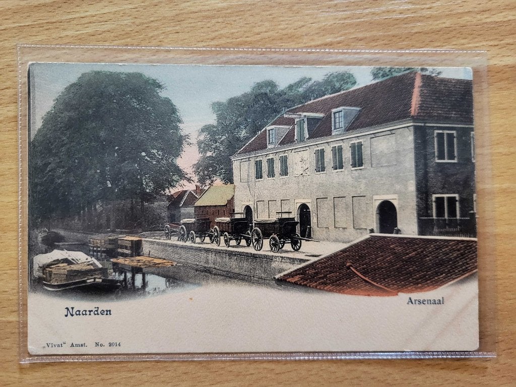 ansicht NAARDEN Weeshuiskazerne Arsenaal Militair Lger, Ophalen of Verzenden, Voor 1920, Noord-Holland