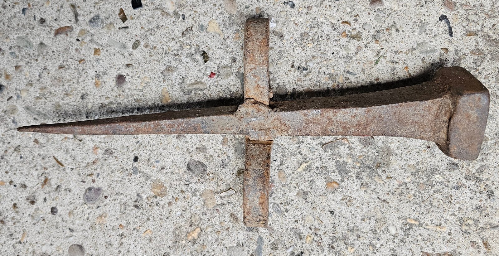 Antiek handgesmeed haarspit, Ophalen of Verzenden