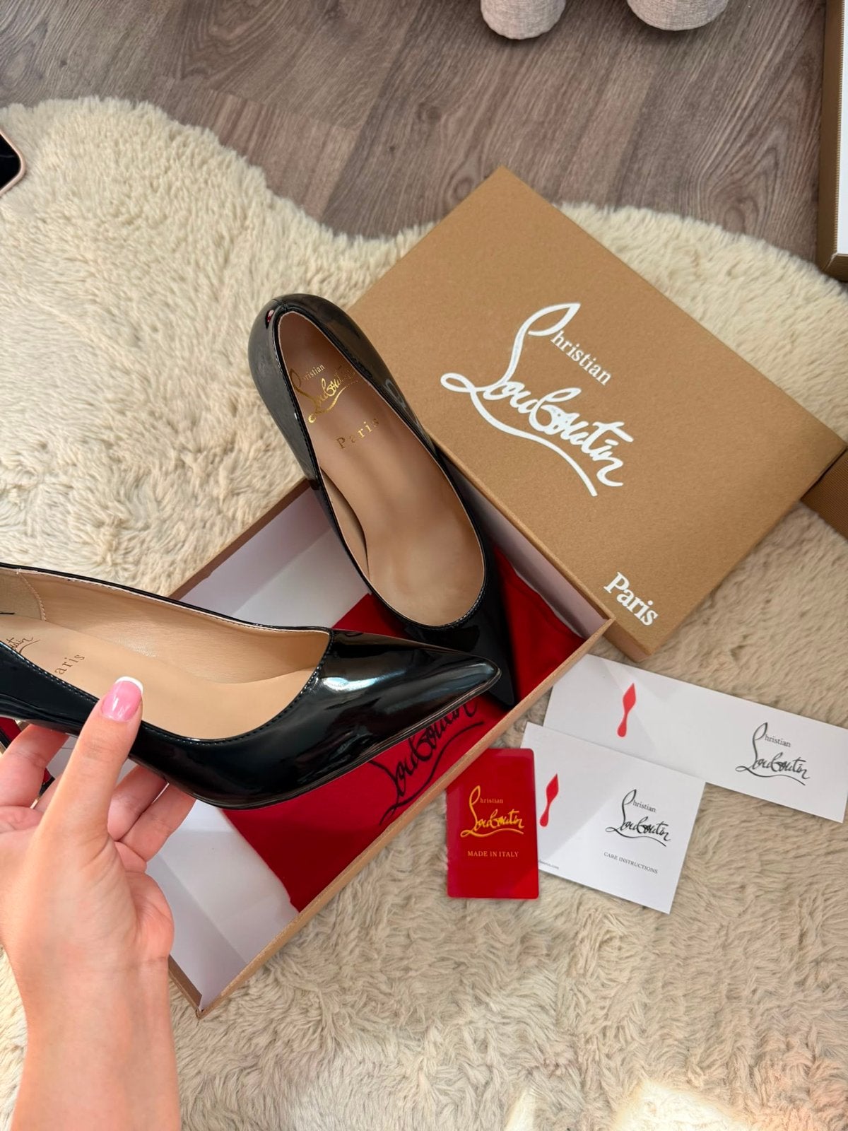 Christian Louboutin Pumps Zwart Maat 40, Ophalen of Verzenden, Nieuw, Zwart, Pumps