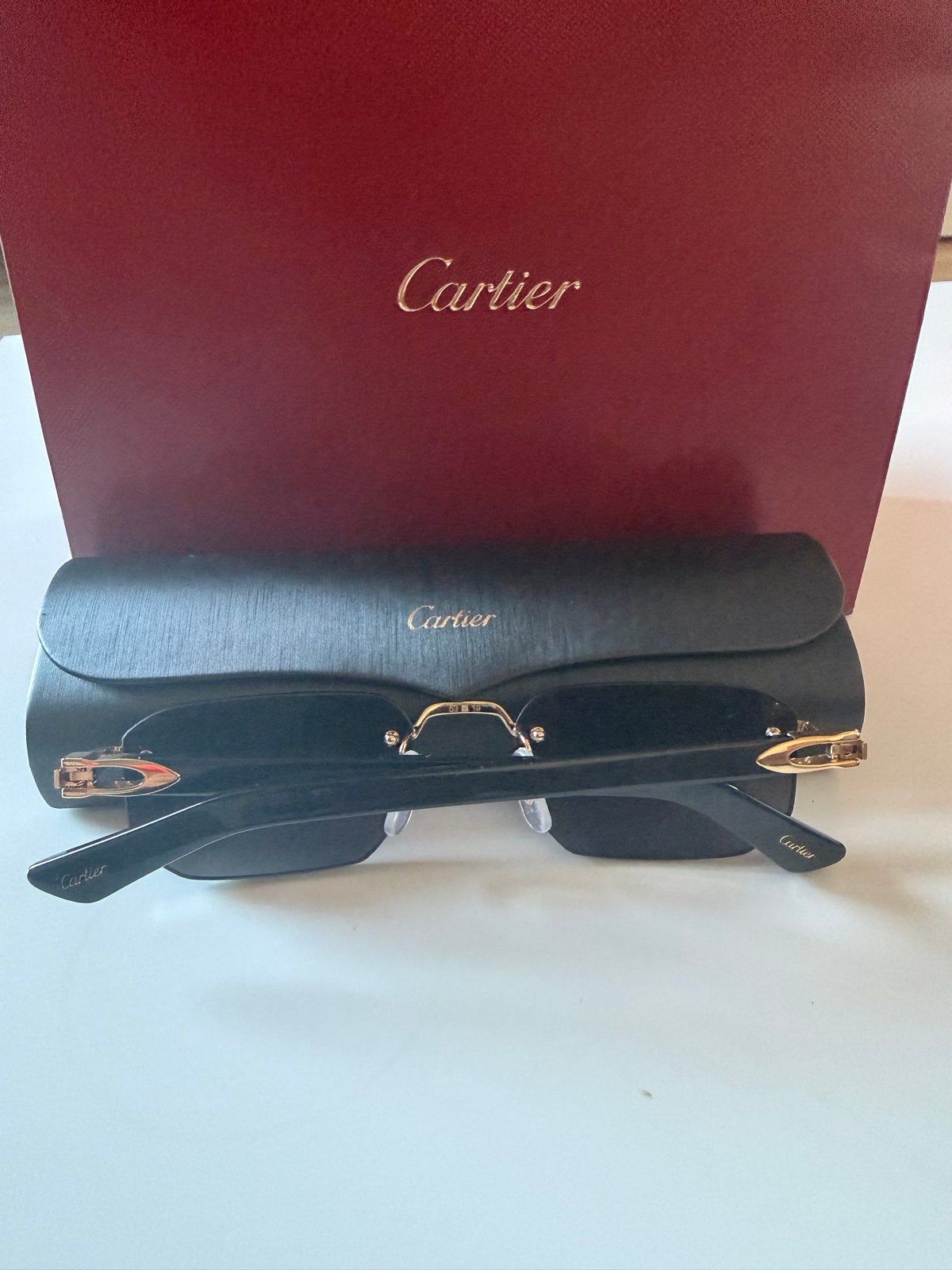 Cartier Zonnebril - nieuw, Overige merken, Zonnebril, Zwart, Ophalen of Verzenden