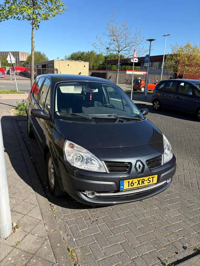 Renault Grand Scenic 2.0 16V 5P 2007 Grijs, Auto's, Voorwielaandrijving, 1998 cc, 4 cilinders, Origineel Nederlands