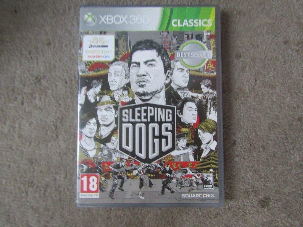 Xbox spel: Sleeping dogs, Spelcomputers en Games, Avontuur en Actie, Gebruikt, Vanaf 18 jaar, 1 speler