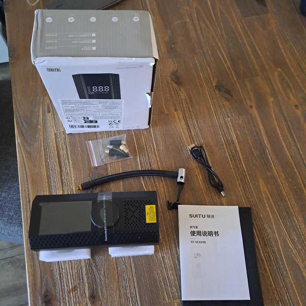 Draadloze Accu Compressor - Compact en Krachtig, Ophalen of Verzenden, Nieuw