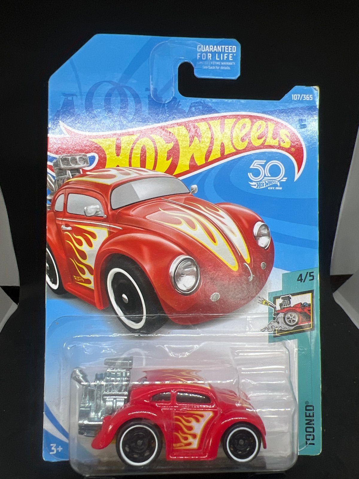 Hot Wheels Volkswagen Beetle Tooned - Nieuw in verpakking, Ophalen of Verzenden, Nieuw