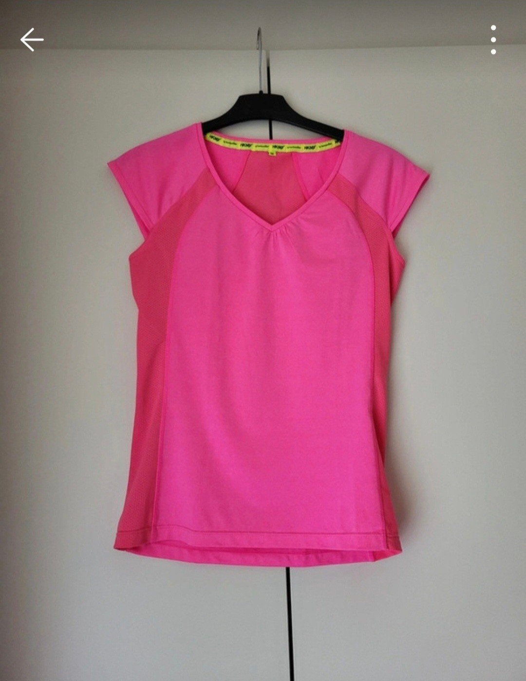 Felroze sportshirt maat M, Maat 38/40 (M), Ophalen of Verzenden, Roze, Fitness of Aerobics