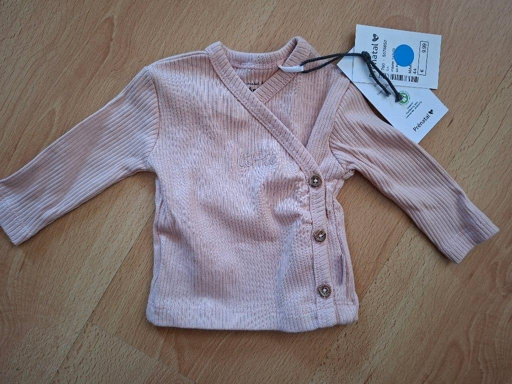 Nieuw Roze Overlag Shirtje en Luipaard Romper, Ophalen, Jongetje of Meisje, Nieuw, Prenatal