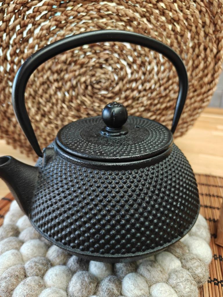 Gietijzeren Japanse theepot, Ophalen of Verzenden, Zo goed als nieuw