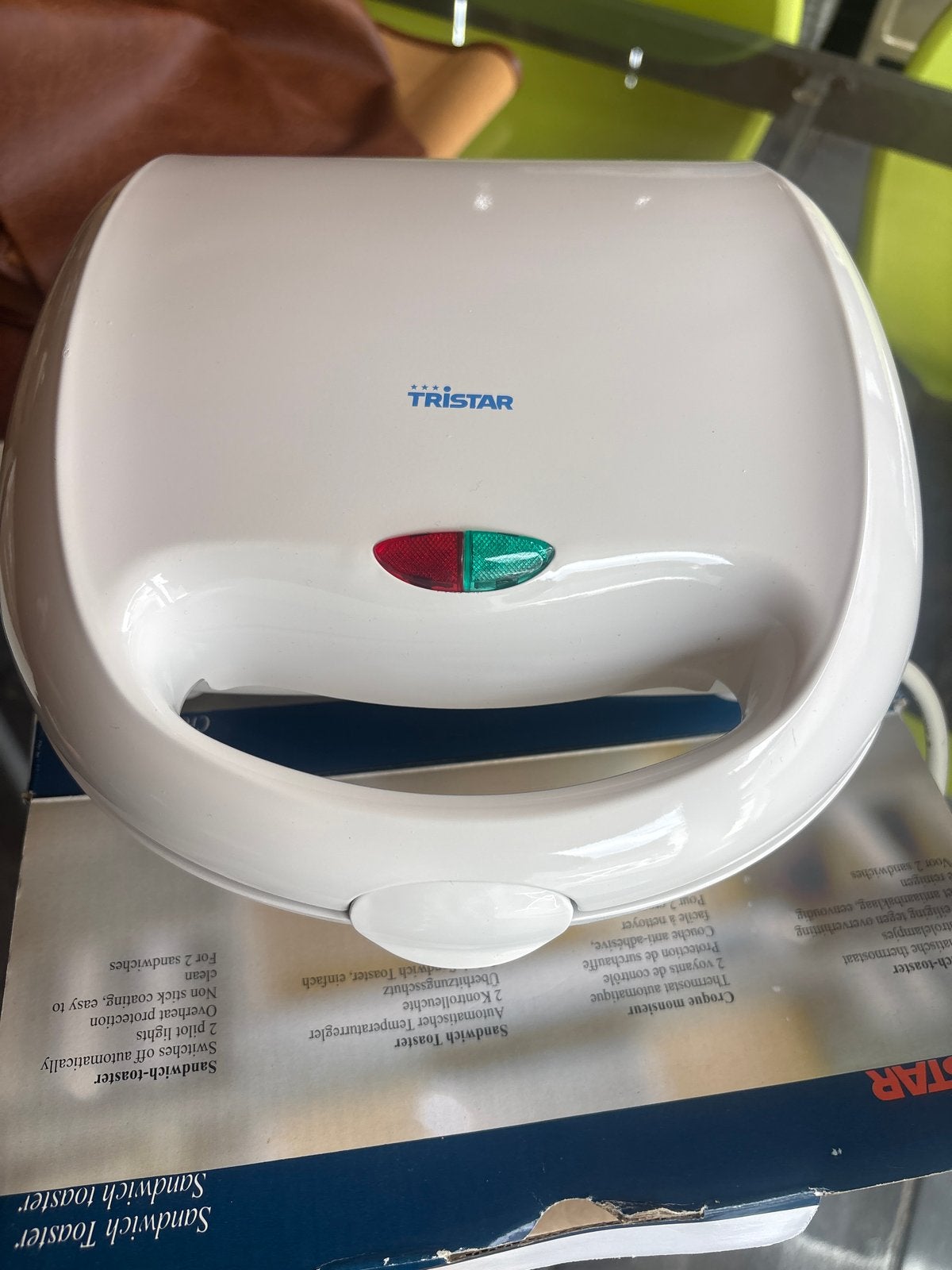 Tristar Sandwichmaker - Perfect voor snelle tosti's, Ophalen of Verzenden, Gebruikt