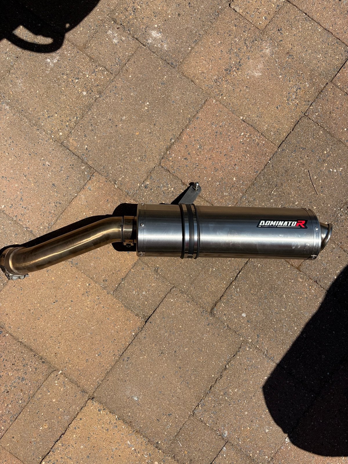 Dominator uitlaat voor bmw gs 1200, Motoren, Ophalen, Gebruikt