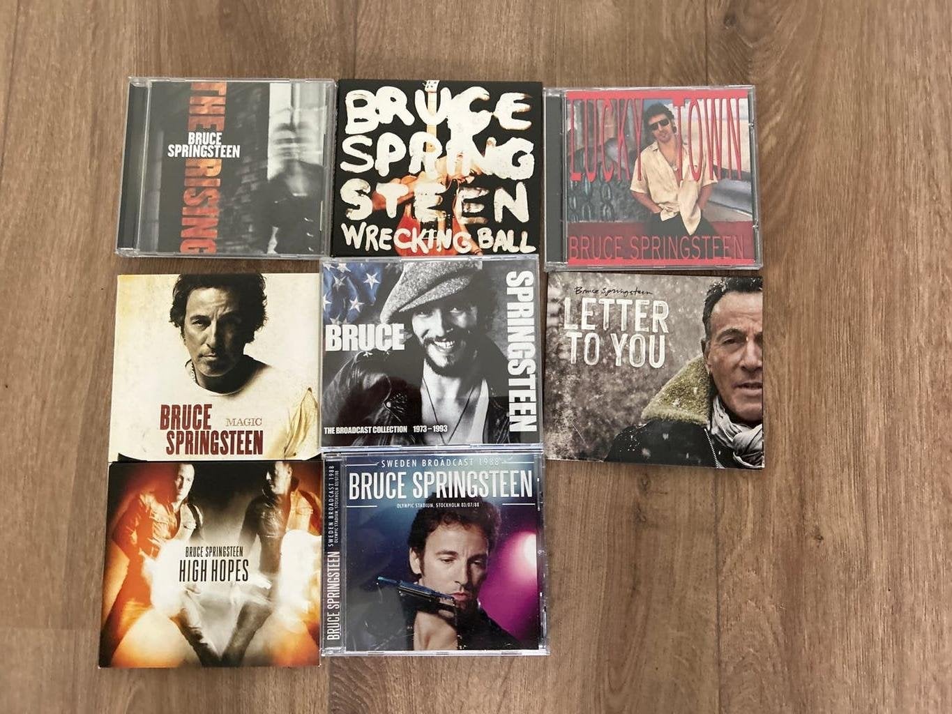 Bruce Springsteen CD Collectie - 7 Albums, Cd's en Dvd's, Rock, Verzenden, Zo goed als nieuw, Inclusief doosje