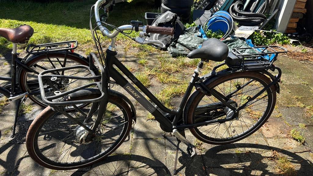 Giant Damesfiets met Voordrager en Terugtraprem, Fietsen en Brommers, Fietsen | Dames | Damesfietsen, Terugtraprem, Gebruikt, 50 tot 53 cm