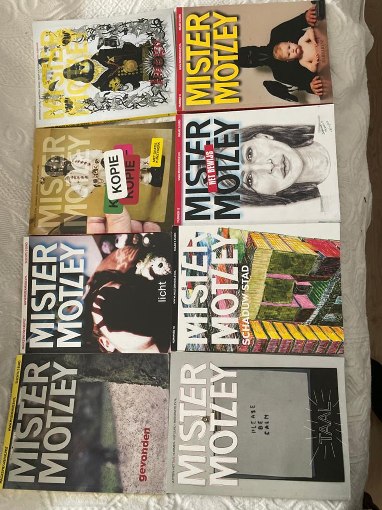Mister Motley Magazine Collectie -  8 nummers, Ophalen of Verzenden, Gelezen, Overige typen