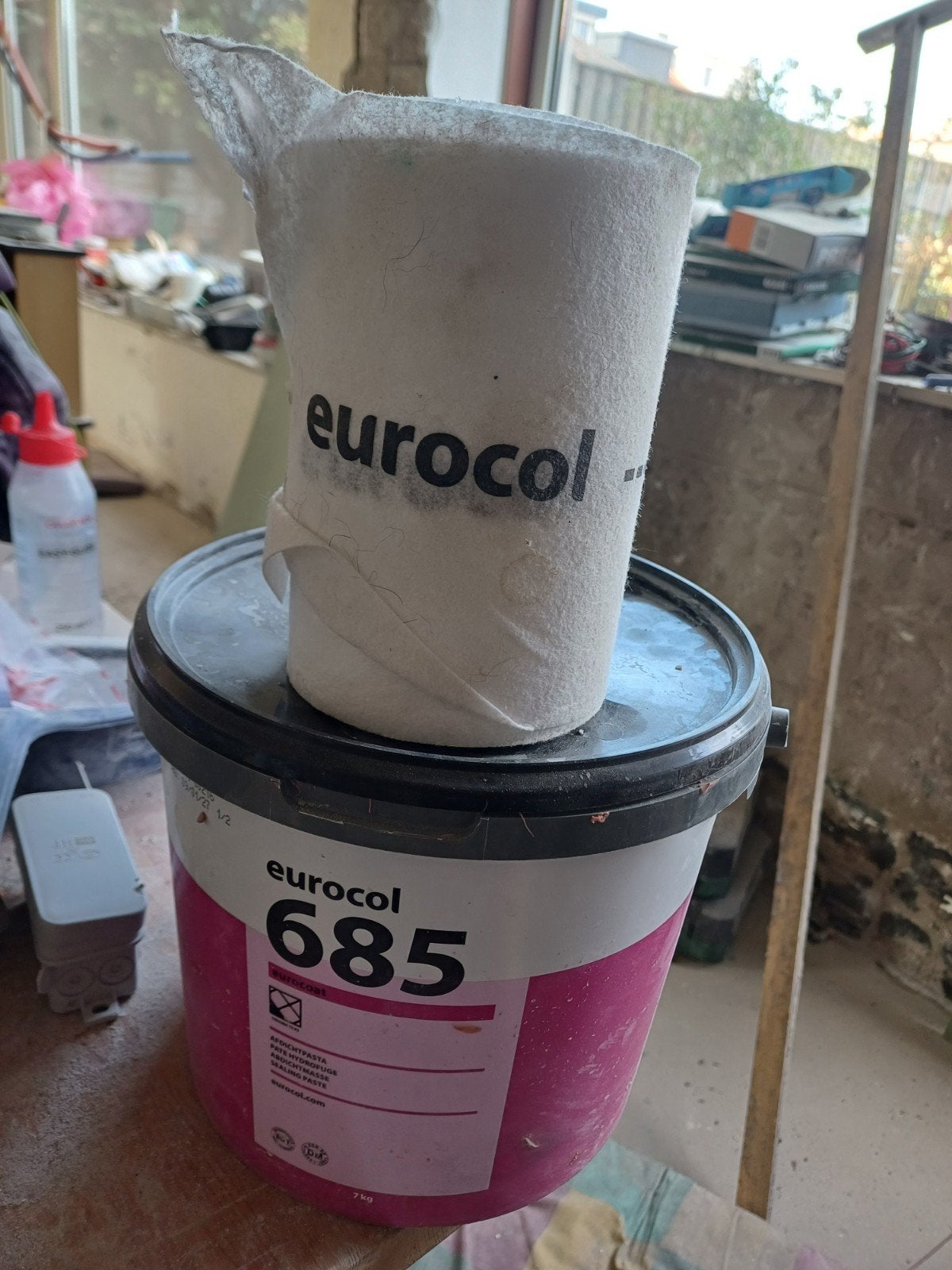 Restant Eurocol 685 Kimpasta en Kimband, Ophalen, Gebruikt