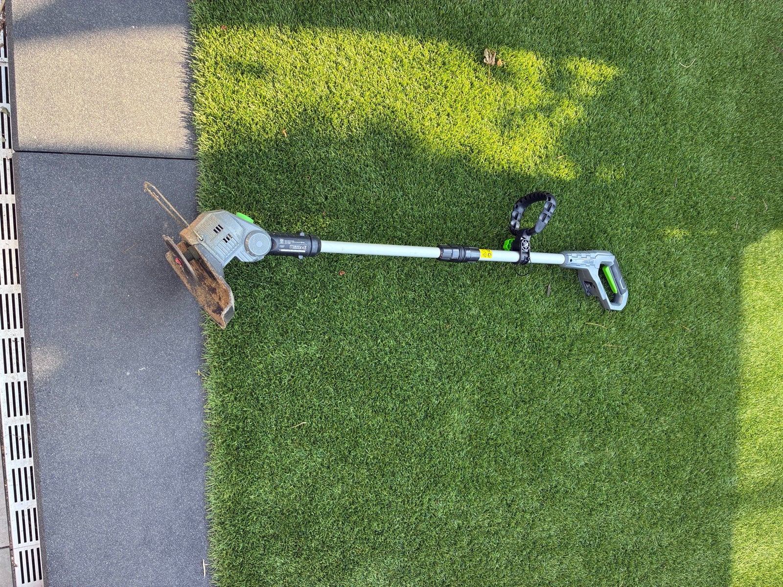 LUX 20V Grastrimmer 26cm (exclusief accu), Ophalen, Cirkelmaaier, Gebruikt, Minder dan 30 cm