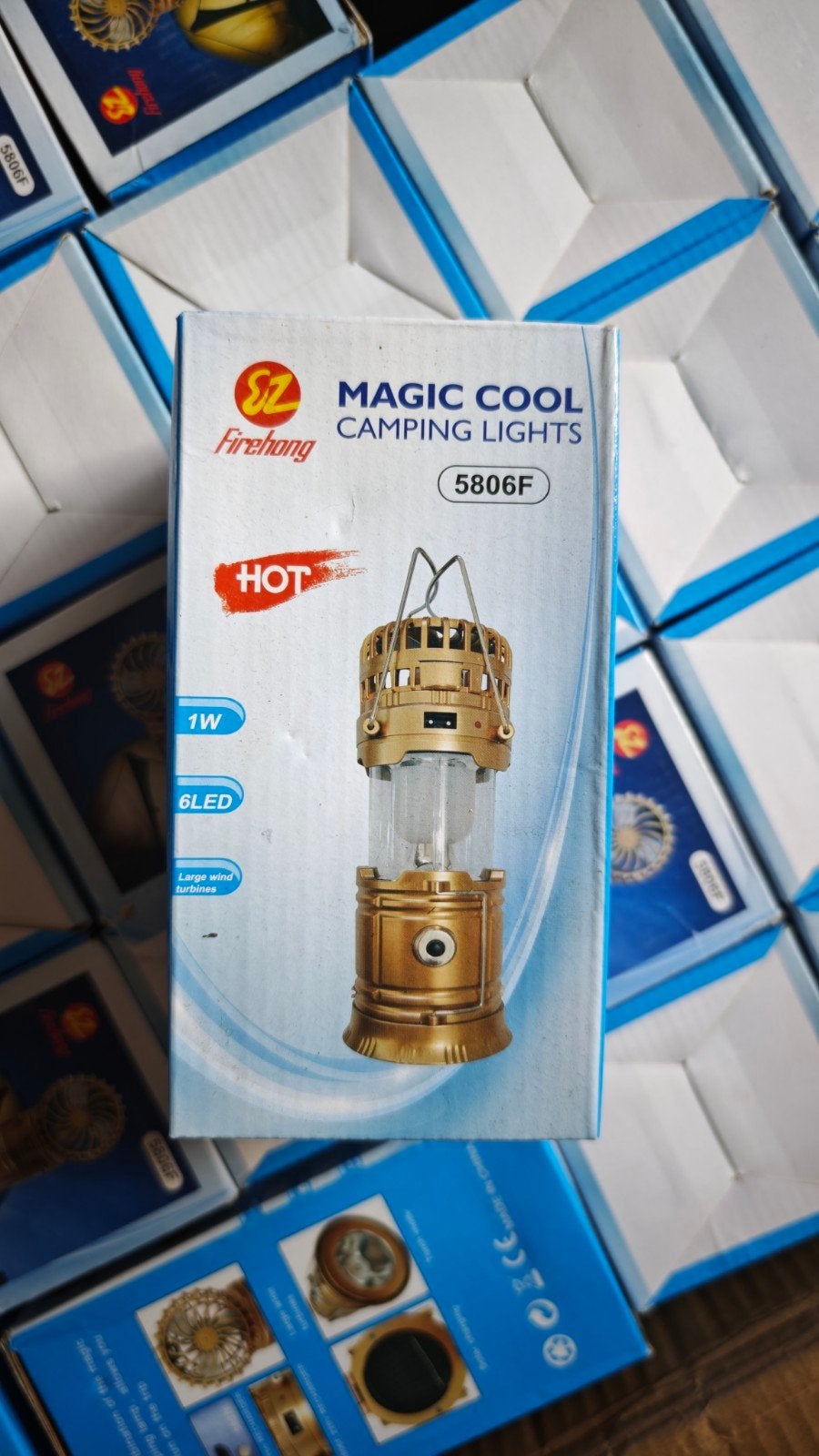 Partij van 90 Camping ventilator - Nieuw in doos, Ophalen, Nieuw