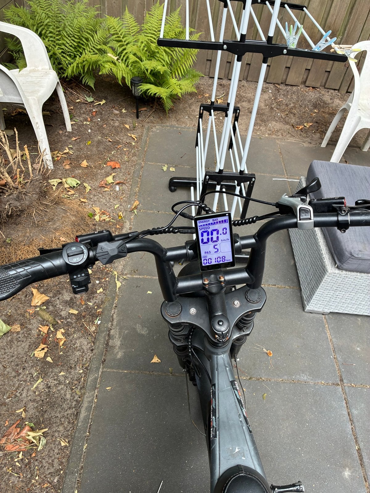 Ouxi H9 Fatbike, Gebruikt, 59 cm of meer, 50 km per accu of meer, Ophalen