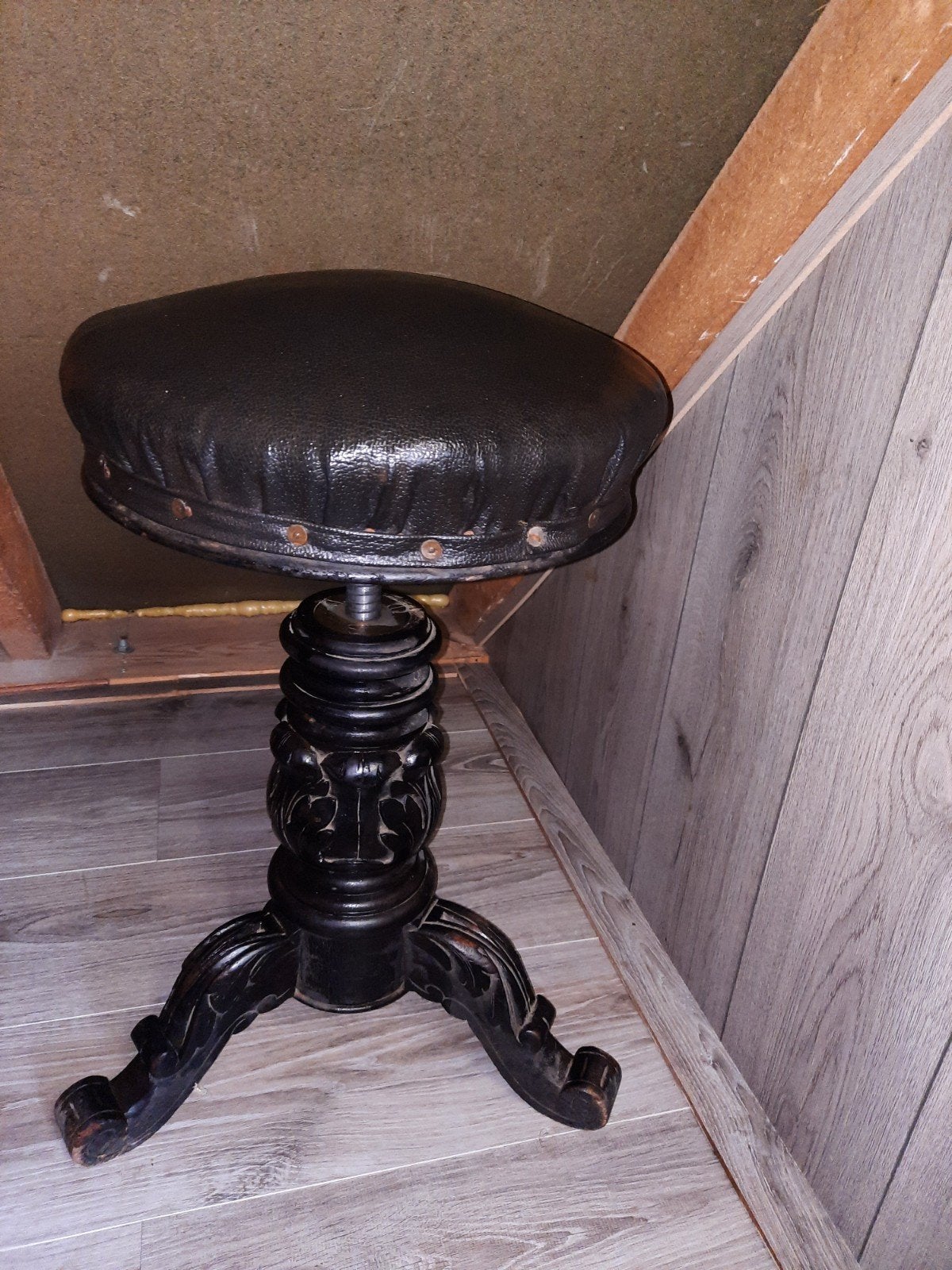 Antieke pianokruk met draaibare zitting, Antiek en Kunst, Ophalen