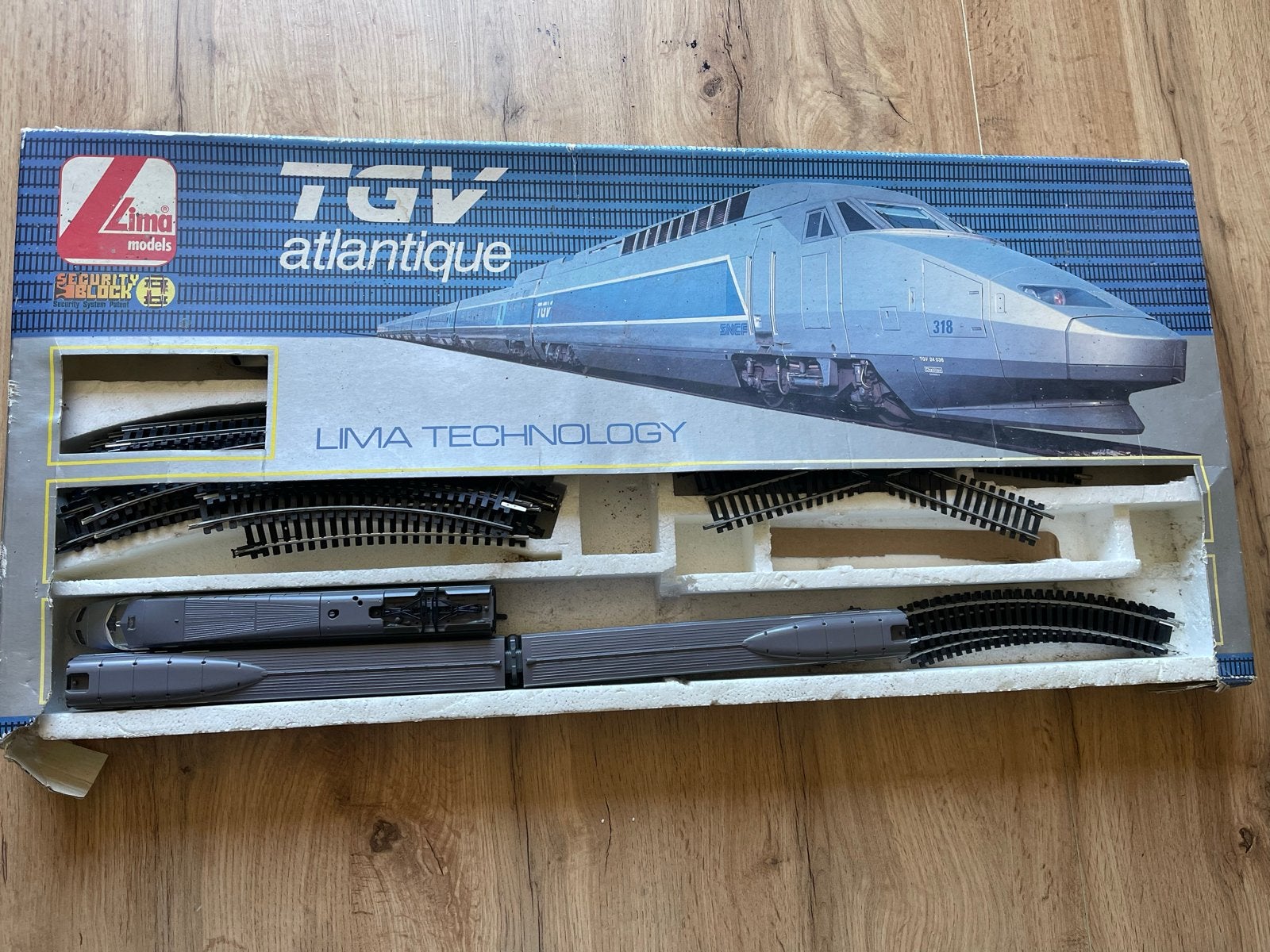 Lima TGV Atlantique Treinset - Zo goed als nieuw, Ophalen, Treinset, Gelijkstroom, Zo goed als nieuw