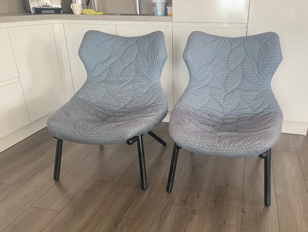 4 stoelen van Kartell nieuwstaat origineel!, Huis en Inrichting, Moooi design Starck, 75 tot 100 cm, Ophalen of Verzenden, Zo goed als nieuw