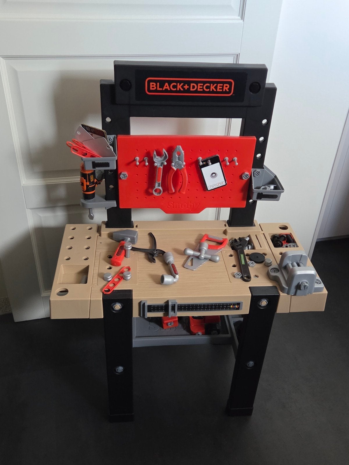 Black+Decker Smoby Werkbank voor Kinderen, Ophalen, Zo goed als nieuw, Knutselen