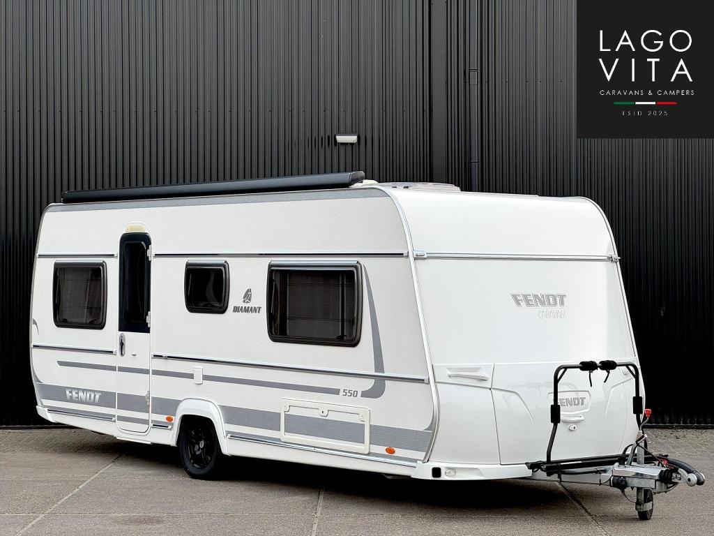 Fendt Diamant 550 SG | Airco | Mover | Vloerverwarming |515, Caravans en Kamperen, Rondzit, Schokbreker, Bedrijf, Overige typen