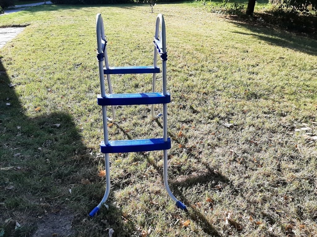 Zwembadtrap Te koop, Tuin en Terras, Ophalen, Gebruikt, Overige typen