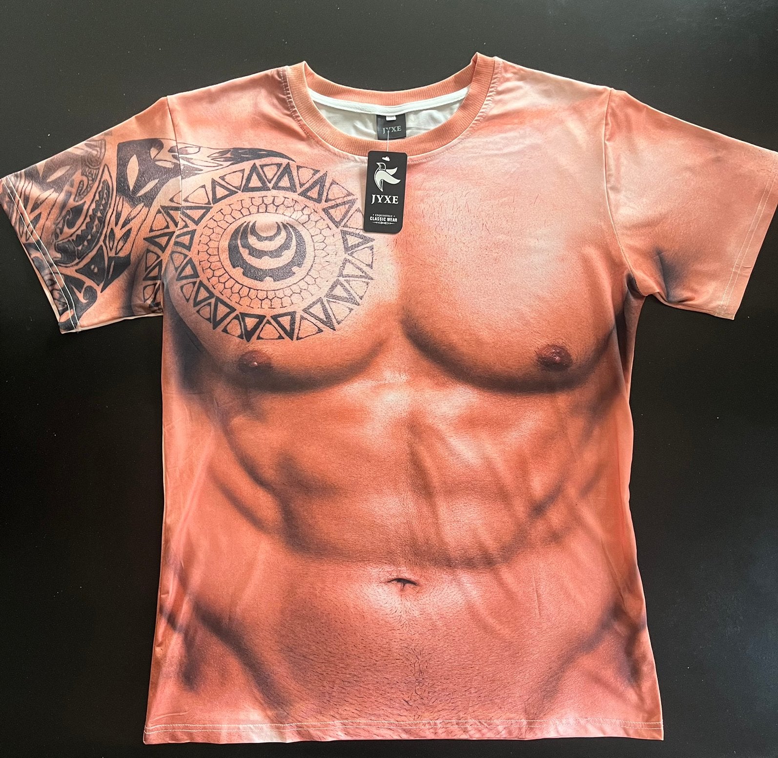 WK T-shirt oranje met tattoo, Ophalen, Nieuw, Overige maten, Oranje